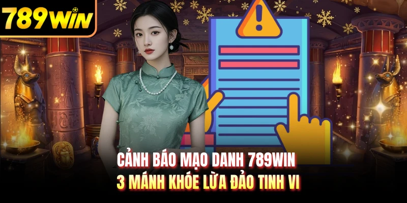 Cảnh Báo Mạo Danh 789WIN - 3 Mánh Khóe Lừa Đảo Tinh Vi